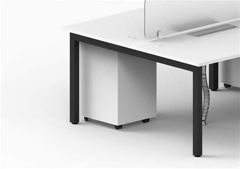 Rubick Series Desking System Cluster Of 6 W Inspire Office