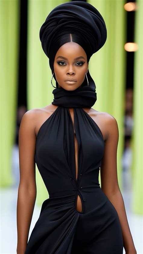 Autumn In New York Black Beauties Woman Suit Fashion African Beauty