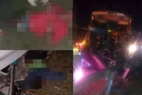 Bus Rombongan SMPN 1 Sulang Kecelakaan Di Tol Pekalongan Satu Tewas