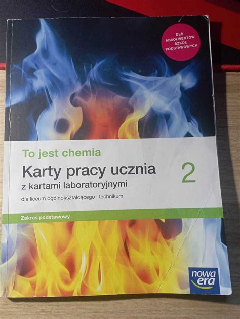 Karty pracy ucznia To jest chemia 2 używane Bełchatów OLX pl