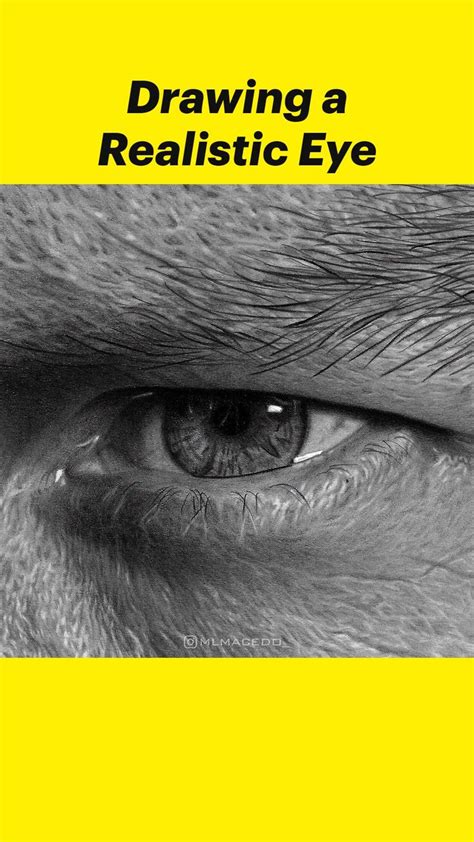 Drawing a Realistic Eye | Realistic drawings, Portrait drawing, Eye drawing