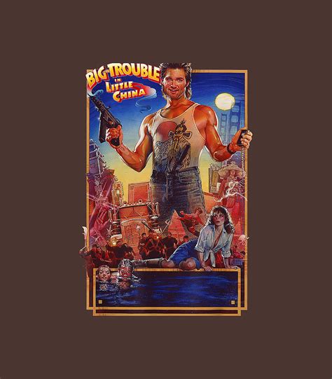 Big Trouble In Little China Jack Burton Poster Digital Art by Big ...