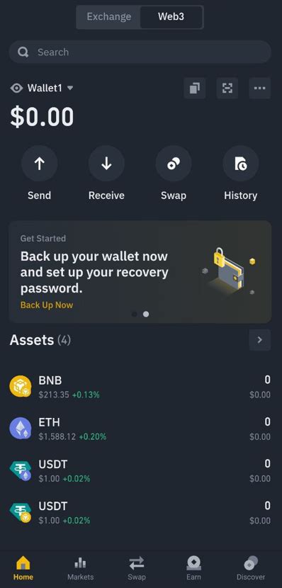 Binance Web Wallet L G C Ch S D Ng Binance Web Wallet