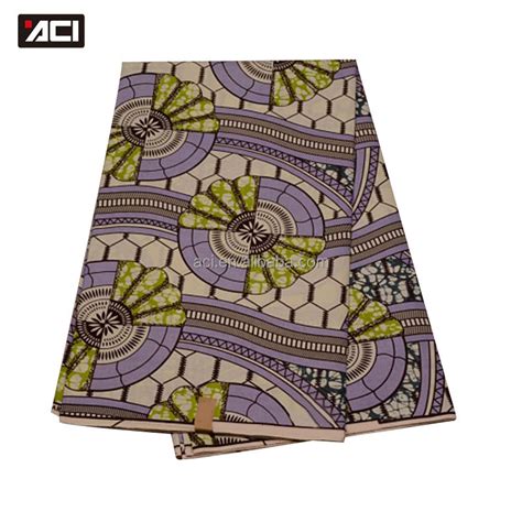 Aci Wholesale African Wax Print Fabric Cotton African Fabrics Real