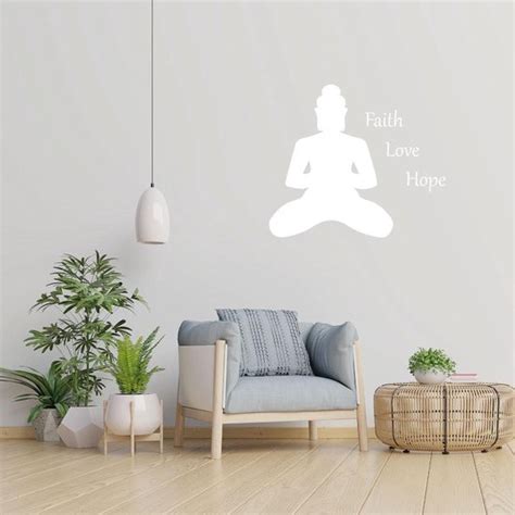 Woonkamer Muursticker Faith Love Hope Muurstickers Woonkamer Stickers Muur