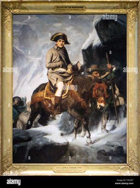 Napoleon Crossing The Alps Delaroche