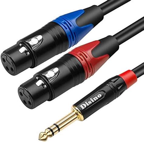 Amazon Siyear Balanced Xlr Splitter Cable Xlr Female To Dual Xlr