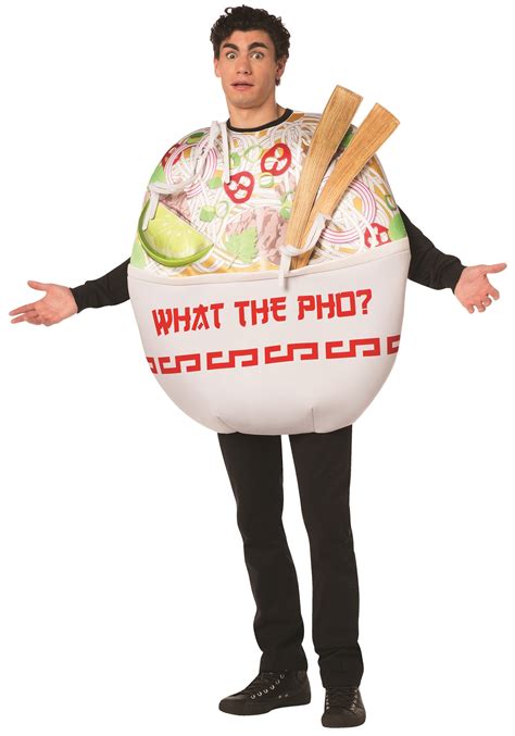 Adult Pho Noodle Bowl Funny Costume