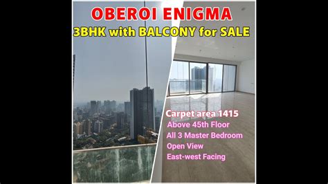 Oberoi Enigma Bhk With Balcony For Sale In Mulund West Higher Floor