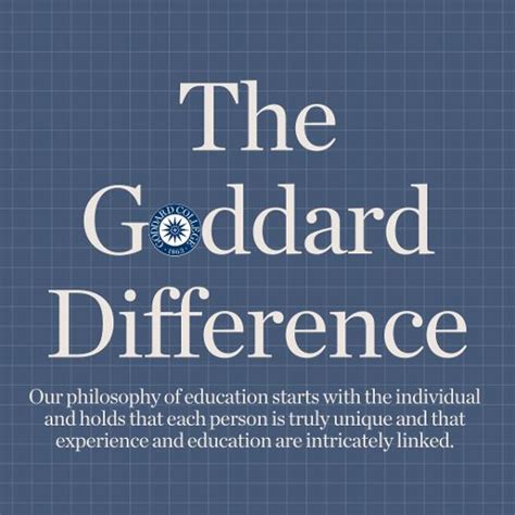 embracing  goddard philosophy inspired  john dewey