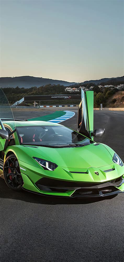 1080x2280 Lamborghini Aventador Svj Scissor Doors One Plus 6,Huawei p20 ...