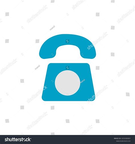 Phone Icon Flat Style Design Phone Stock Vector (Royalty Free) 2232383837 | Shutterstock