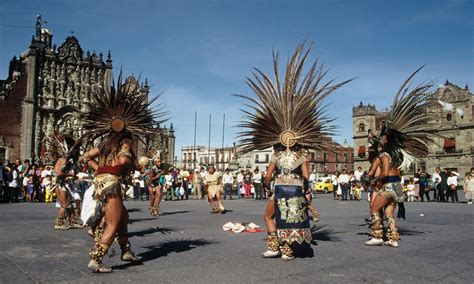 Folclore México: Danza de los concheros (paso de camino) - Estado de Mexico