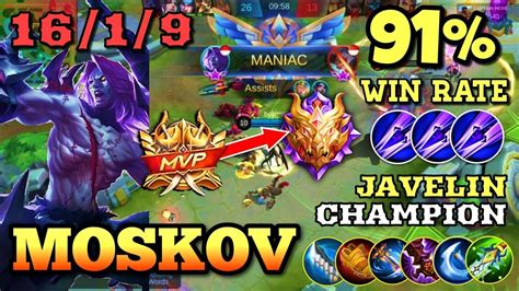 TOP 1 GLOBAL MOSKOV MOSKOV BEST BUILD SAVAGE GAMEPLAY MOBILE