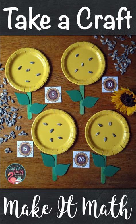 Check Out This Sunflower Craft You Can Use To Practice Counting By Any