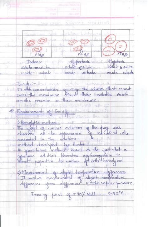 SOLUTION Ph Buffers And Isotonic Solution 5 Studypool