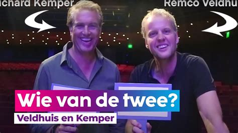 Veldhuis Kemper Wie Van De Twee Youtube