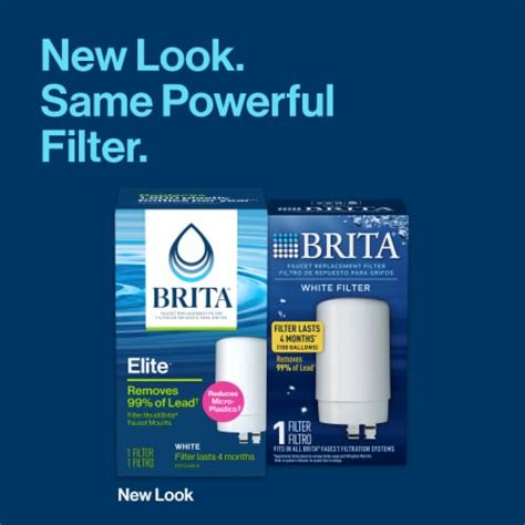 Brita Elite BPA-Free Faucet Water Filter, 1 ct - Kroger