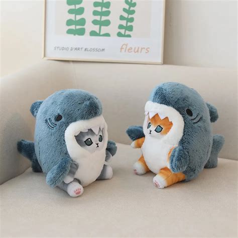 Kawaii Therapy Cute Shark Cat Plush Limited Edition