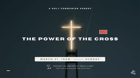 The Power Of The Cross Ps Deborah Ong Hsg His Sanctuary Of Glory