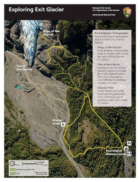 Exit Glacier lower map : Photos, Diagrams & Topos : SummitPost