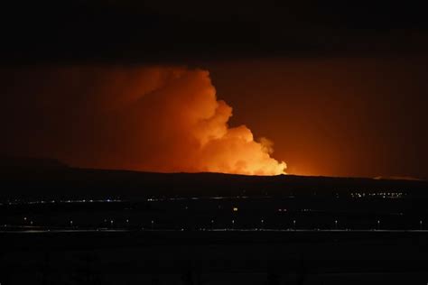 Iceland volcano erupts following earthquake swarm