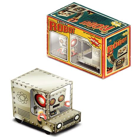 D Nd R Matic S Per Astronot Robot Van Araba Kutusu Cubee S Sler 3D Ka