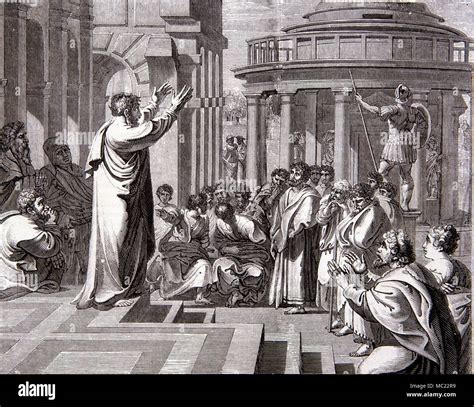 Paul The Apostle Preaching