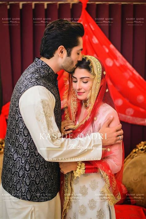 Danish Taimoor And Ayeza Khan Wedding Pictures Nikkah Ceremony Today