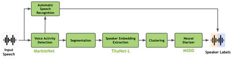 Speaker Diarization NVIDIA NeMo Framework User Guide 24 07 Documentation