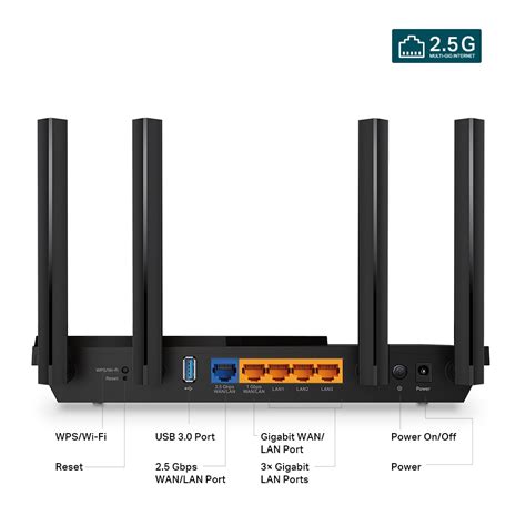 Archer AX55 Pro Roteador Wi Fi 6 Multi Gigabit Dual Band AX3000