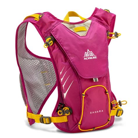 AONIJIE Outdoor Trail Running Marathon Hydration Backpack Lightweight Hiking Bag With+ 1.5L ...