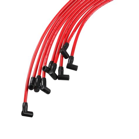 Hei Spark Plug Wires Set 90 To Straight For Chevy Sbc Bbc 350 383 400 454 V8 Ebay