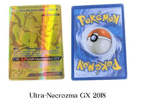 Carta Pokemon Ultra Necrozma GX Gold Secret Leonymus ID 1377604