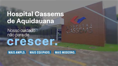 Feliz aniversário Hospital Cassems Aquidauana YouTube