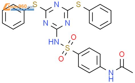 62752 13 0 Acetamide N 4 4 6 Bis Phenylthio 1 3 5 Triazin 2 Yl