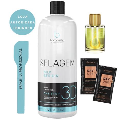Selagem Organica Sem Formol - Borabella Selagem Organica Sem Formol Semi Definitiva 350ml - 1L ...