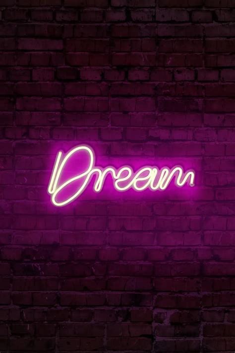 Dream Led Dekoratif Duvar Aydınlatması Neon Duvar Yazısı Sihirli Led