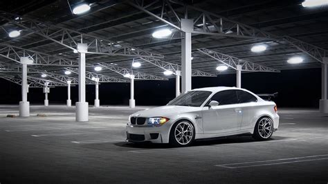 White BMW 1M wallpaper | 1600x900 | #18077