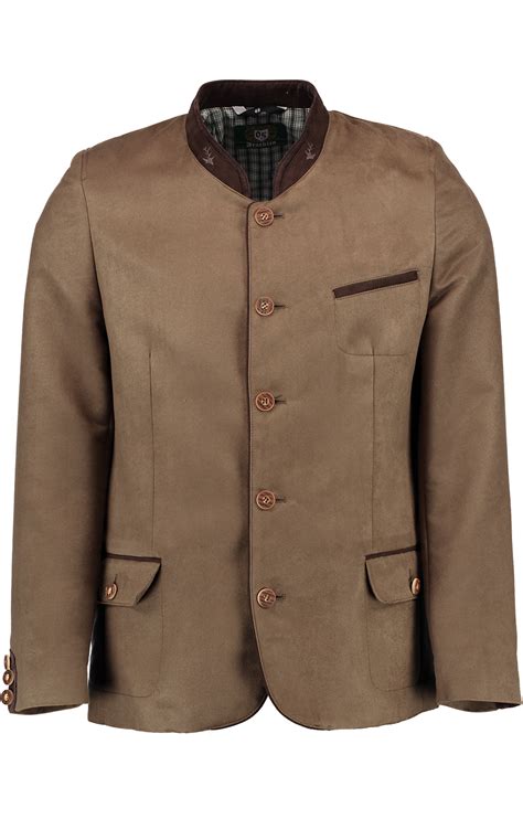 Os Trachten German Traditional Jacket Hochegg Brown Bestellen