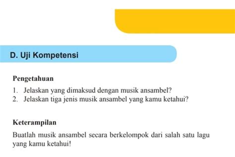 Solusi Dan Kunci Jawaban Bab 4 Seni Budaya Kelas 7 Halaman 63