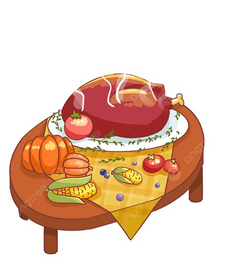 Gambar Ayam Panggang Makanan Syukur Thanksgiving Makanan Ayam Panggang Png Transparan Clipart