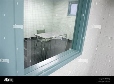 Empty Interview Room Stock Photo Alamy