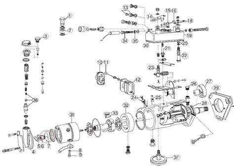 Lucas Cav Injector Pump Breakdown Diagram Lucas Cav Dpa Inje