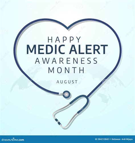 Vector Graphic Of Medicalert Awareness Month Good For Medicalert