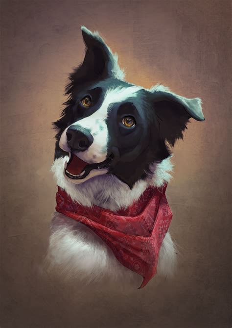 Border Collie Artwork By Nordeva Disegni Di Cane Simpatici