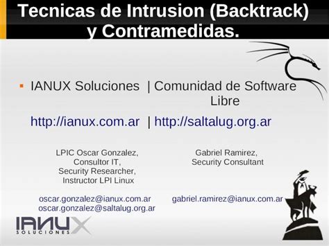 PDF Tecnicas De Intrusion Backtrack Y Contramedidas Index Of Co Uk