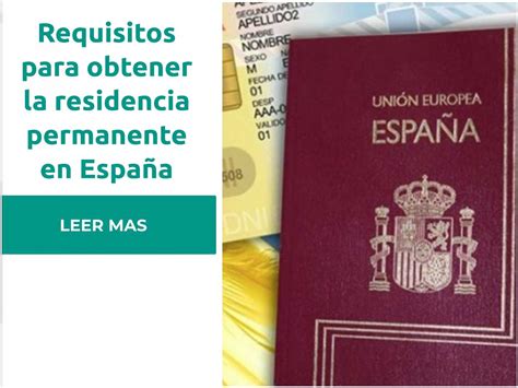 Requisitos Para Conseguir Un Permiso De Residencia En Espa A