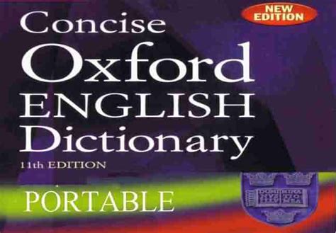 Download Free Books and Softwares: Concise Oxford English Dictionary ...