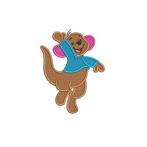 Roo Winnie the Pooh Fill Stitch Embroidery Design